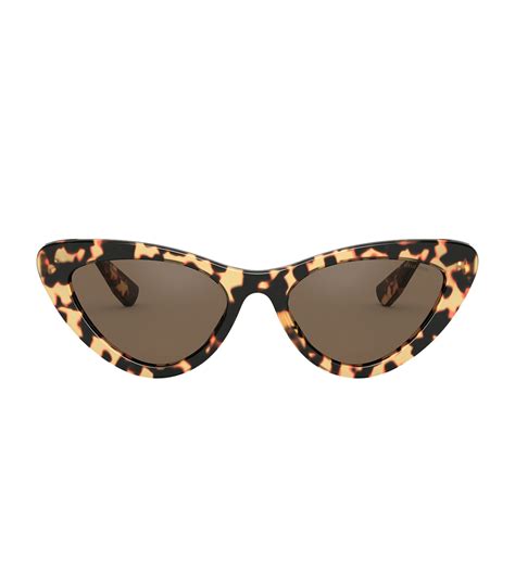 miu miu tortoise shell cat eye sunglasses|Miu Miu Sunglasses for Women .